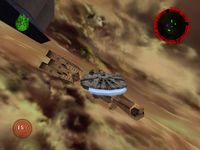 une photo d'Ã©cran de Star Wars - Rogue Squadron sur Nintendo 64